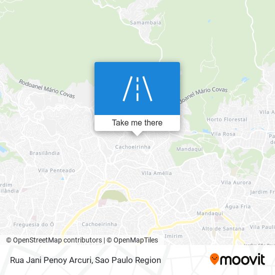 Rua Jani Penoy Arcuri map