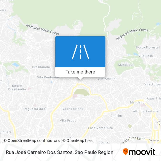 Mapa Rua José Carneiro Dos Santos