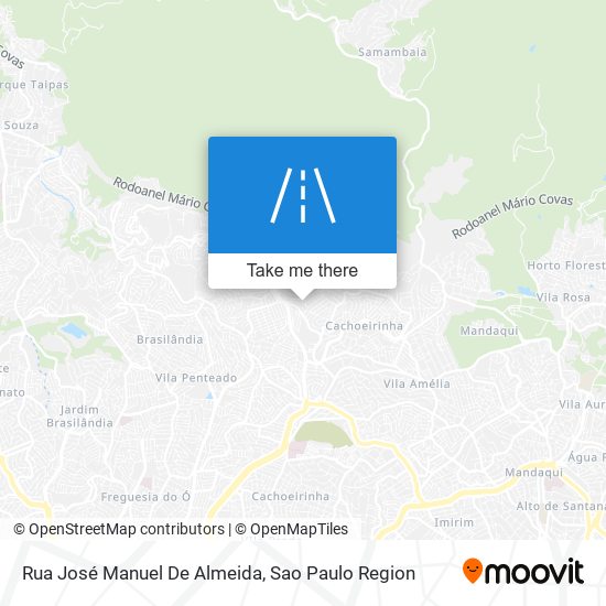 Mapa Rua José Manuel De Almeida
