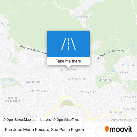 Rua José Maria Peixoto map