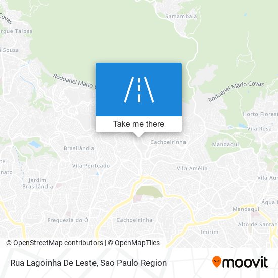 Rua Lagoinha De Leste map