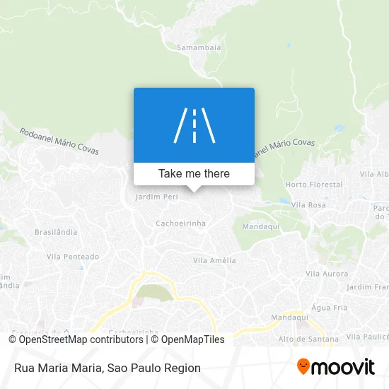 Rua Maria Maria map