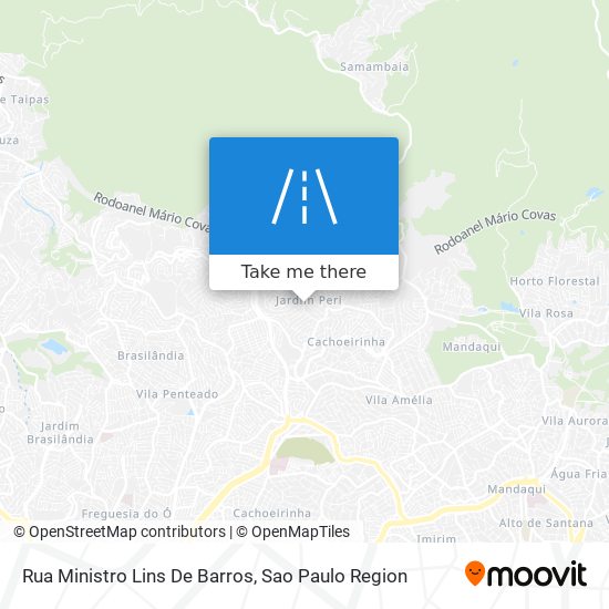 Rua Ministro Lins De Barros map