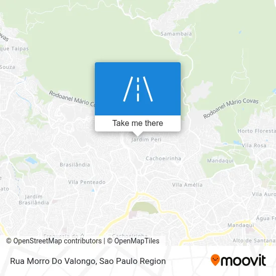 Rua Morro Do Valongo map