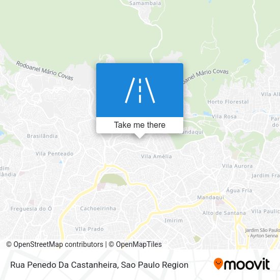 Rua Penedo Da Castanheira map