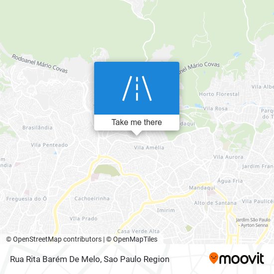 Rua Rita Barém De Melo map