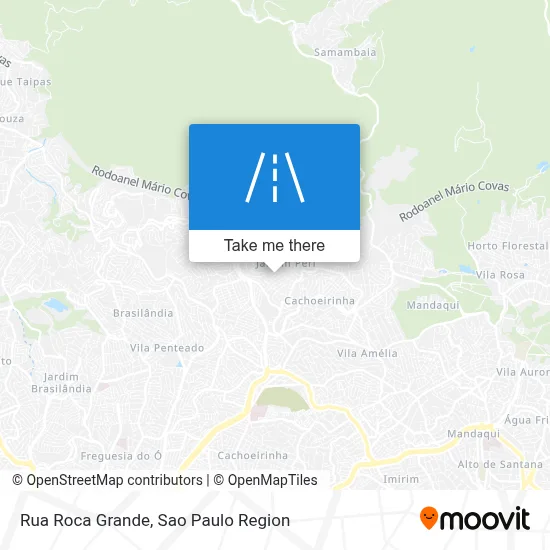 Rua Roca Grande map