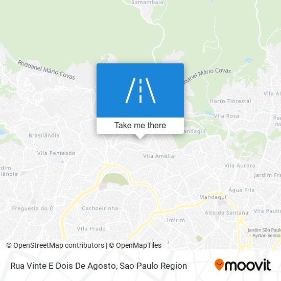 Mapa Rua Vinte E Dois De Agosto