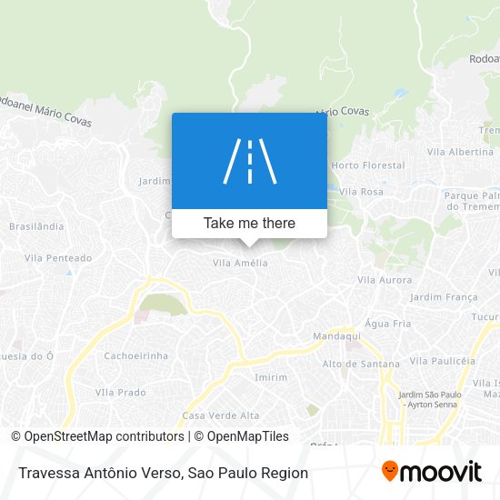 Travessa Antônio Verso map