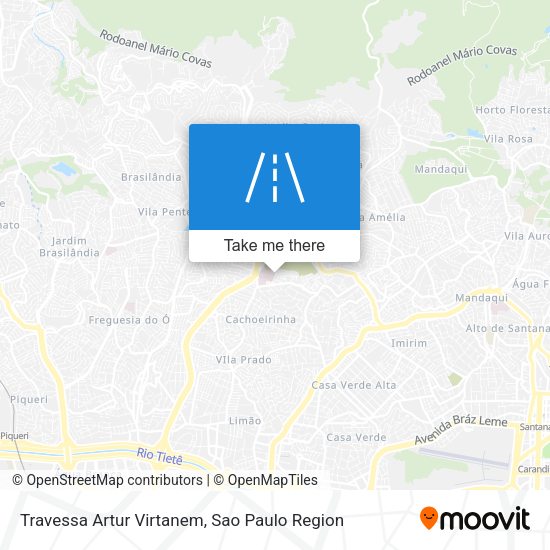 Travessa Artur Virtanem map
