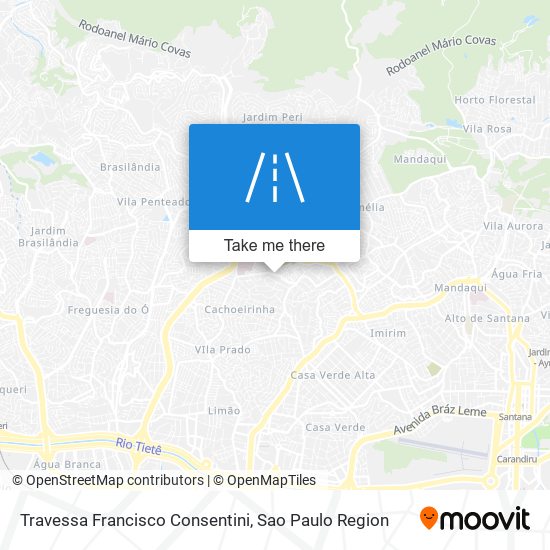 Travessa Francisco Consentini map