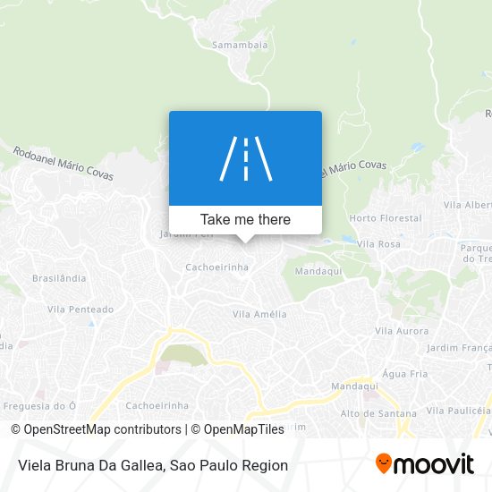 Viela Bruna Da Gallea map
