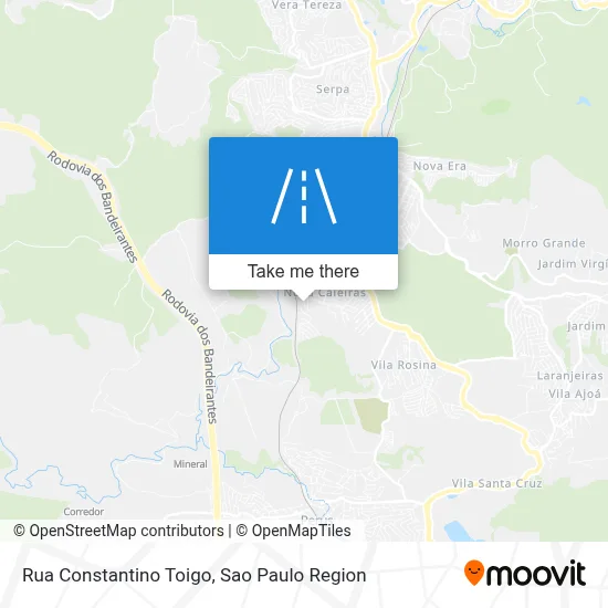 Rua Constantino Toigo map