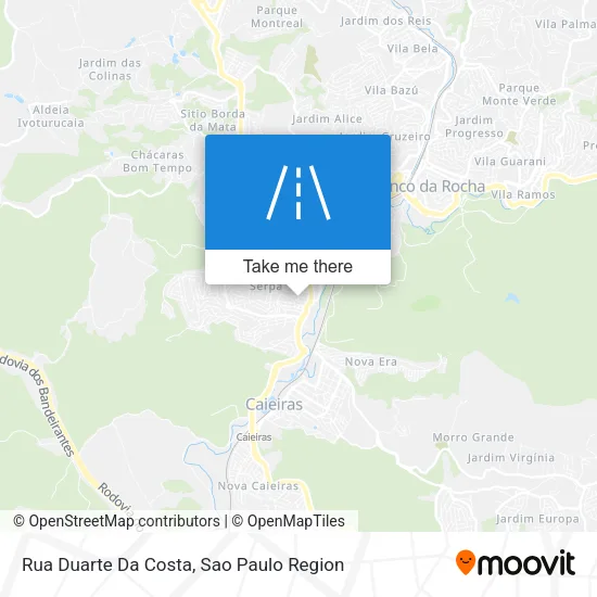 Rua Duarte Da Costa map