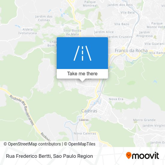 Rua Frederico Bertti map