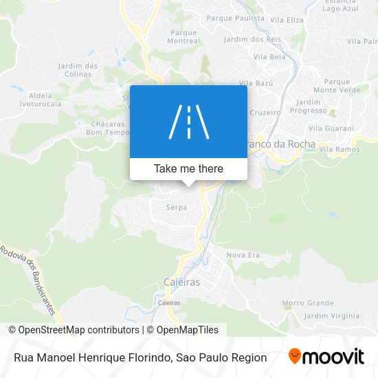 Rua Manoel Henrique Florindo map