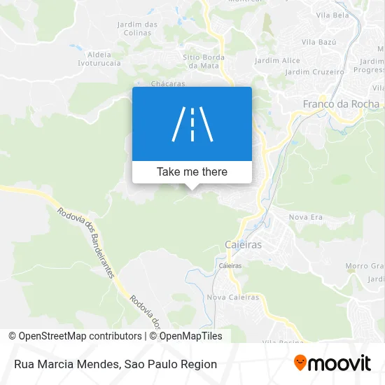 Rua Marcia Mendes map