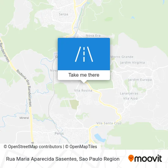 Rua Maria Aparecida Sasentes map