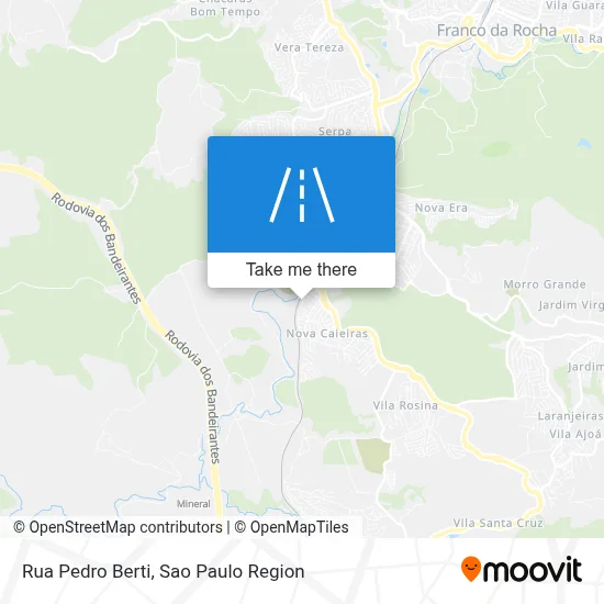 Rua Pedro Berti map
