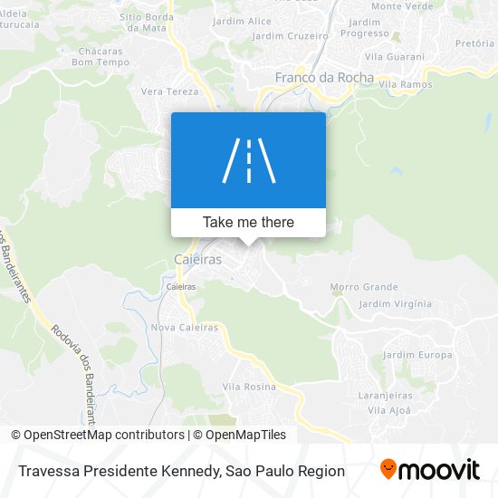 Travessa Presidente Kennedy map