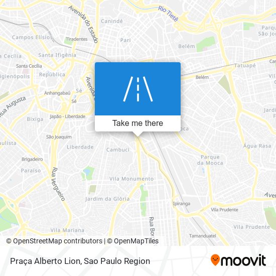 Praça Alberto Lion map