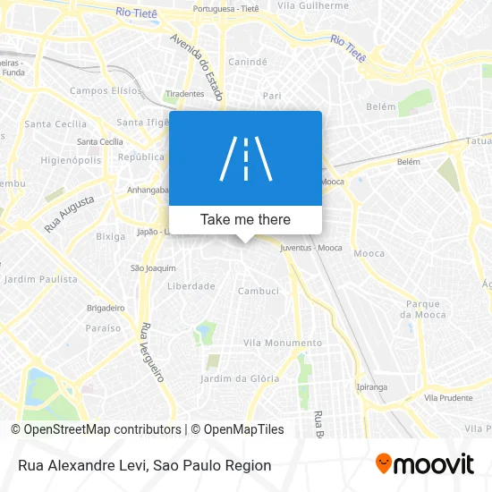 Rua Alexandre Levi map