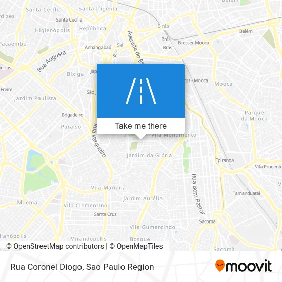 Rua Coronel Diogo map