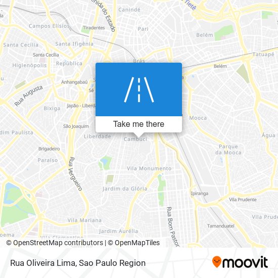 Rua Oliveira Lima map