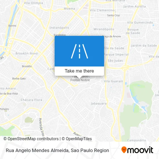 Rua Angelo Mendes Almeida map