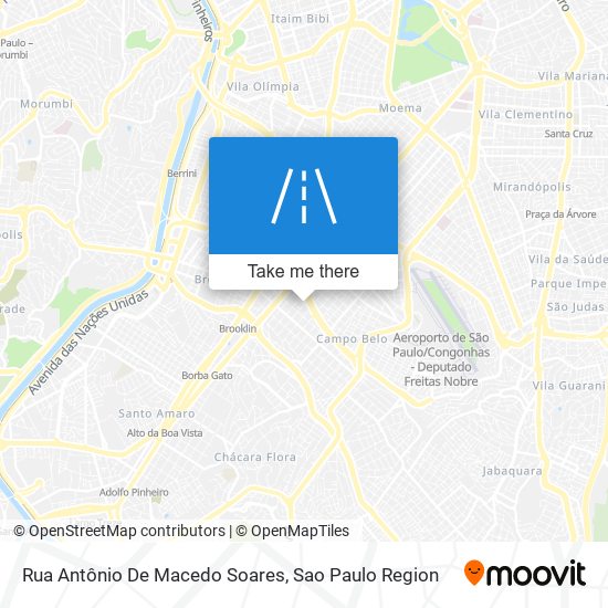 Rua Antônio De Macedo Soares map