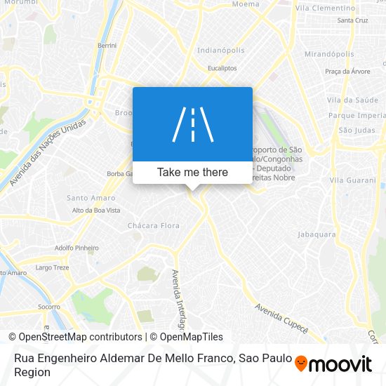 Rua Engenheiro Aldemar De Mello Franco map