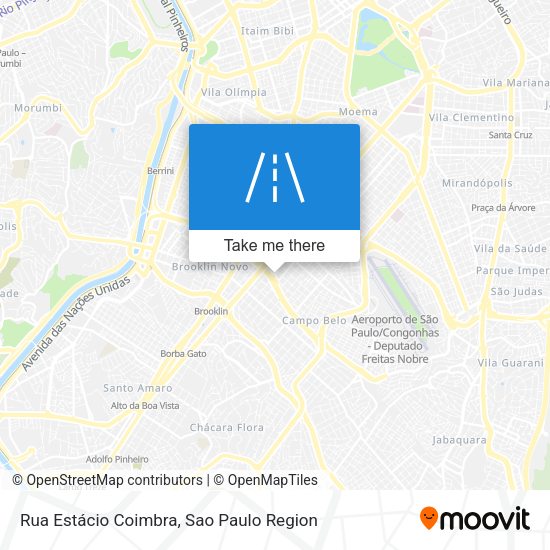 Rua Estácio Coimbra map