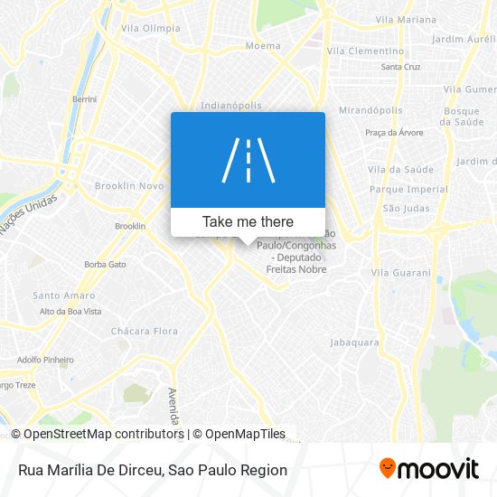 Rua Marília De Dirceu map