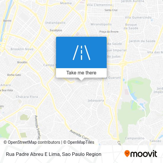 Rua Padre Abreu E Lima map