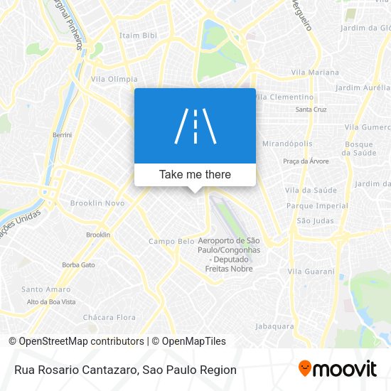 Rua Rosario Cantazaro map