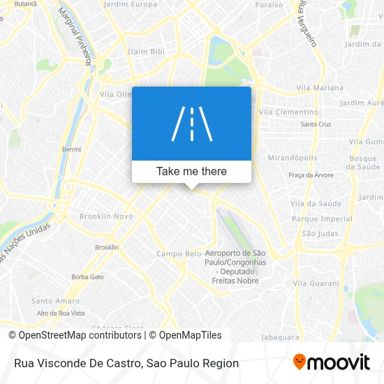 Rua Visconde De Castro map