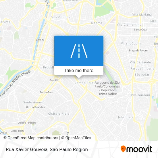 Rua Xavier Gouveia map