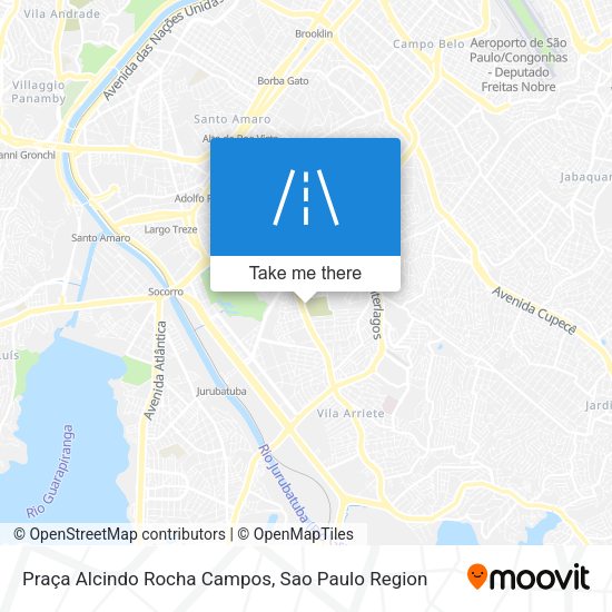 Praça Alcindo Rocha Campos map