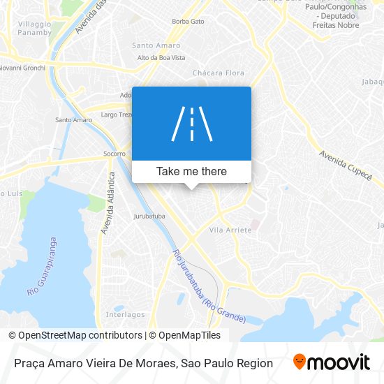 Praça Amaro Vieira De Moraes map