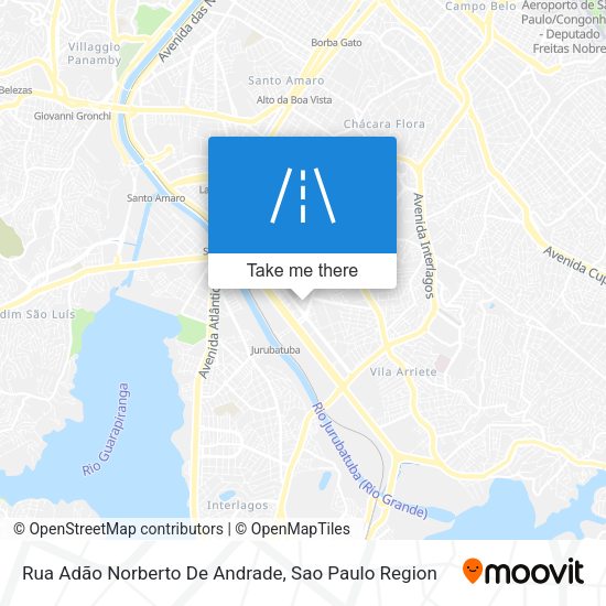 Rua Adão Norberto De Andrade map