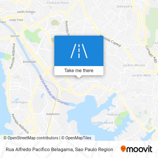 Rua Alfredo Pacífico Belagama map