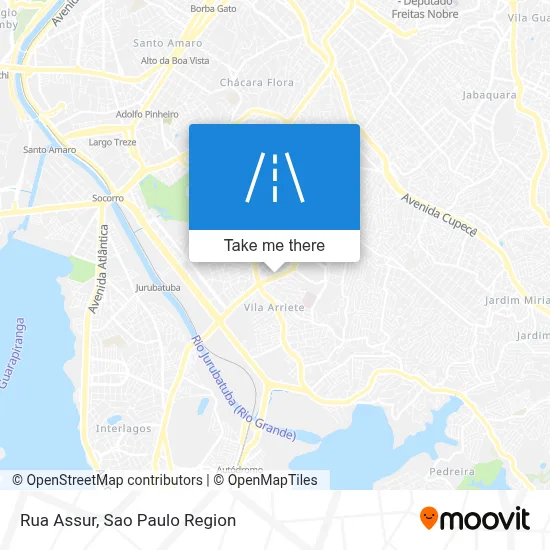 Rua Assur map