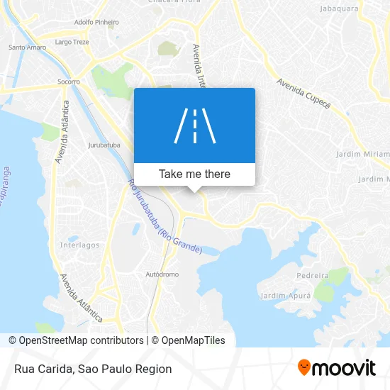 Rua Carida map