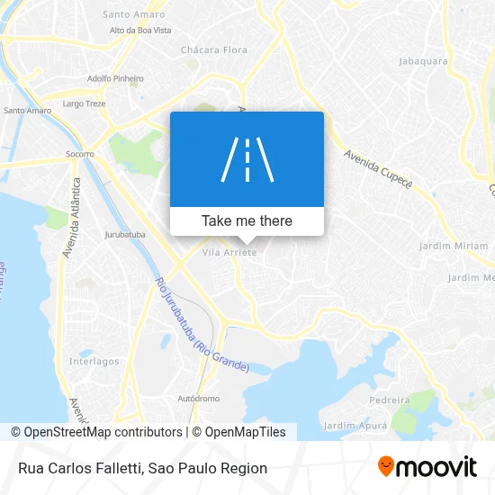 Rua Carlos Falletti map