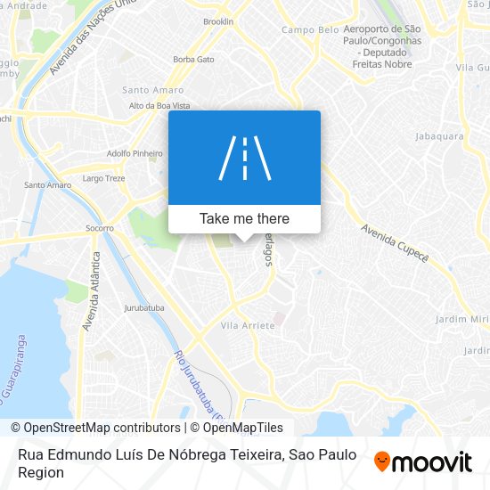 Rua Edmundo Luís De Nóbrega Teixeira map