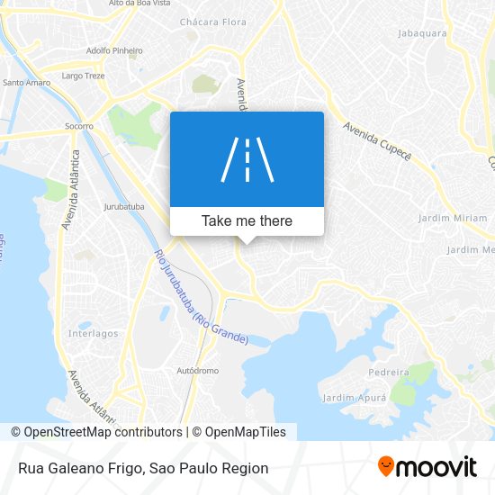 Rua Galeano Frigo map