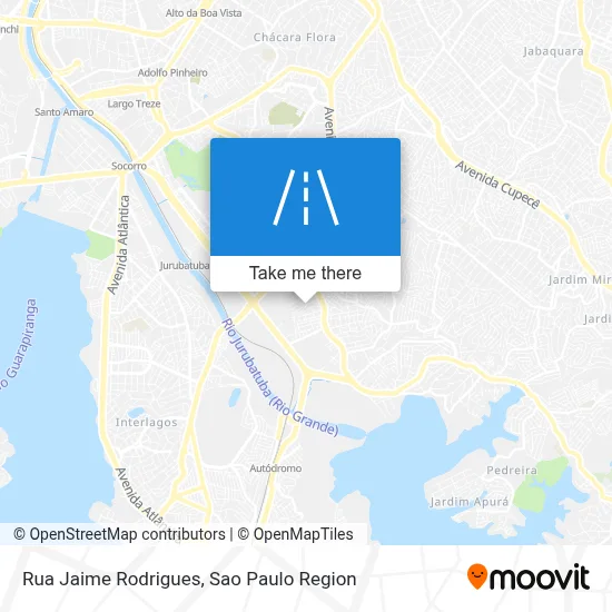 Rua Jaime Rodrigues map