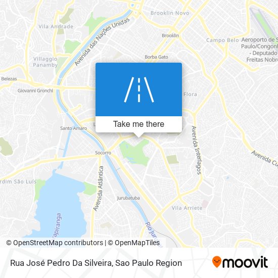 Rua José Pedro Da Silveira map