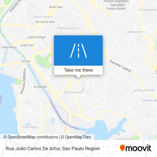 Rua João Carlos De Artur map