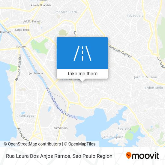 Rua Laura Dos Anjos Ramos map